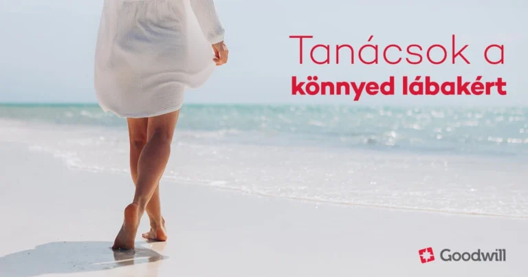 Read more about the article Praktikus tanácsok nyárra a könnyed lábakért